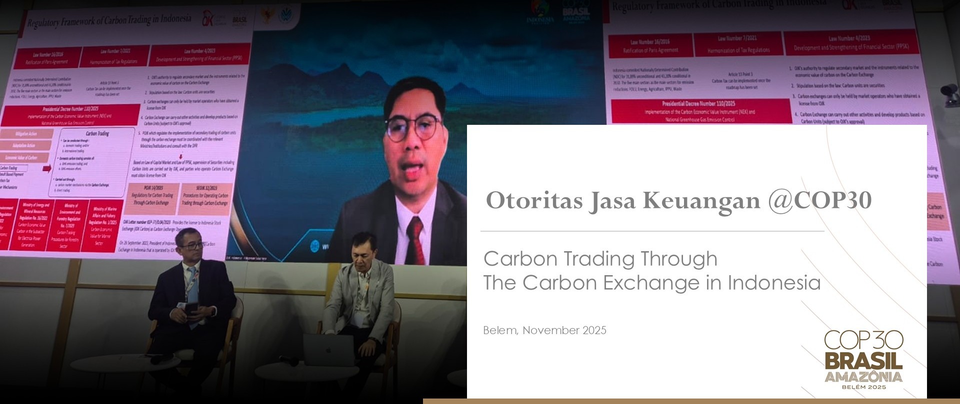 COP30 Carbon Trading Through The Carbon Exchange in Indonesia